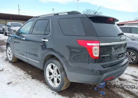 2013 Ford Explorer Limited из США, поврежденный, VIN 1FM5K8F83DGC30457
